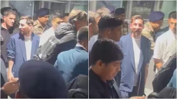 Messi Lands in Kolkata: Thousands Cheer Football Legend's Return