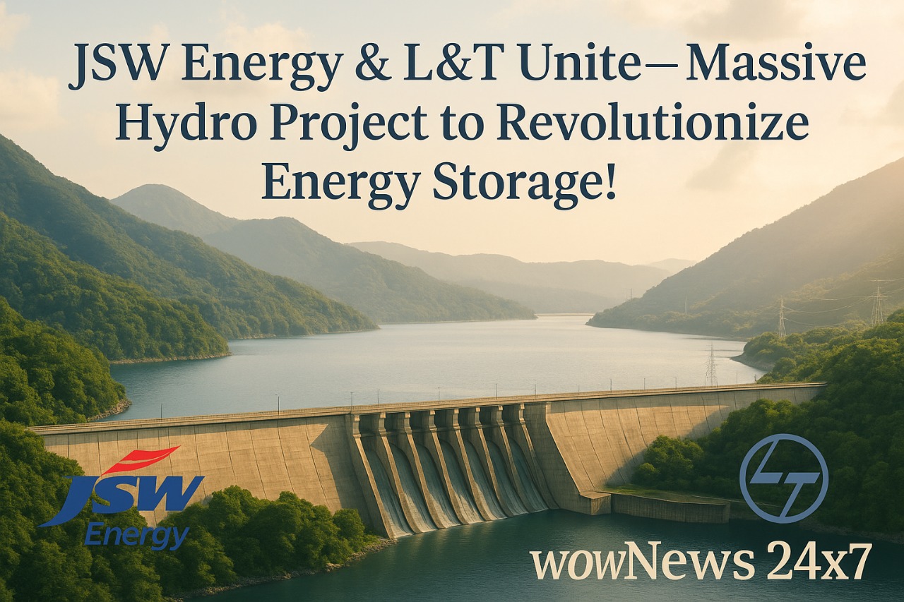 JSW Energy & L&T Unite—Massive Hydro Project to Revolutionize Energy Storage!