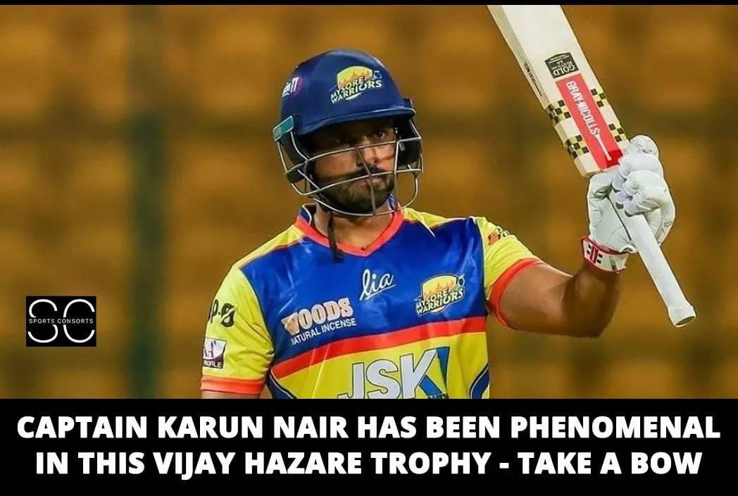 Karun Nair’s Record-Breaking Run: From Triple Century to National Team Hopeful Again