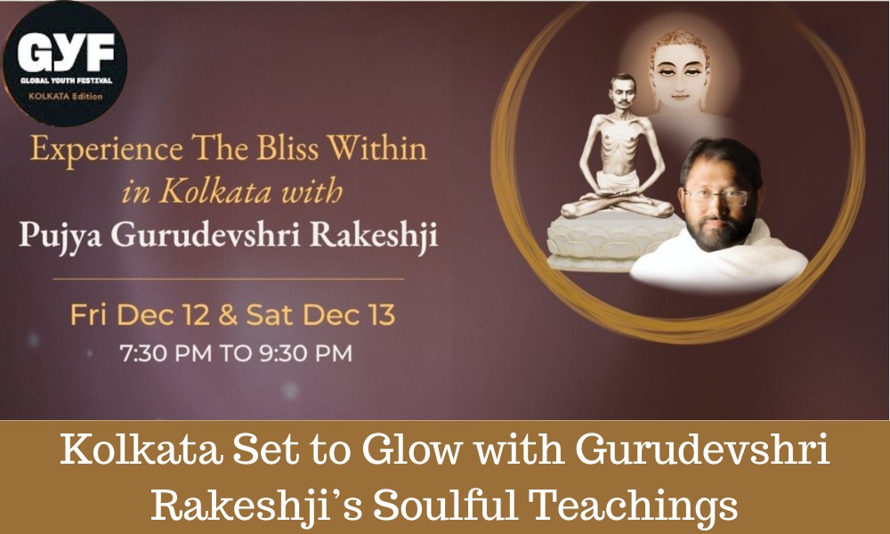 Two Days of Enlightenment: Kolkata Resonates with Spiritual Harmony as Gurudevshri Rakeshji Speaks Live