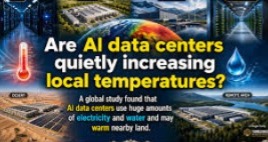 Server Farms, Hotter Neighbours: How Data Centers Warm The Air Around Them