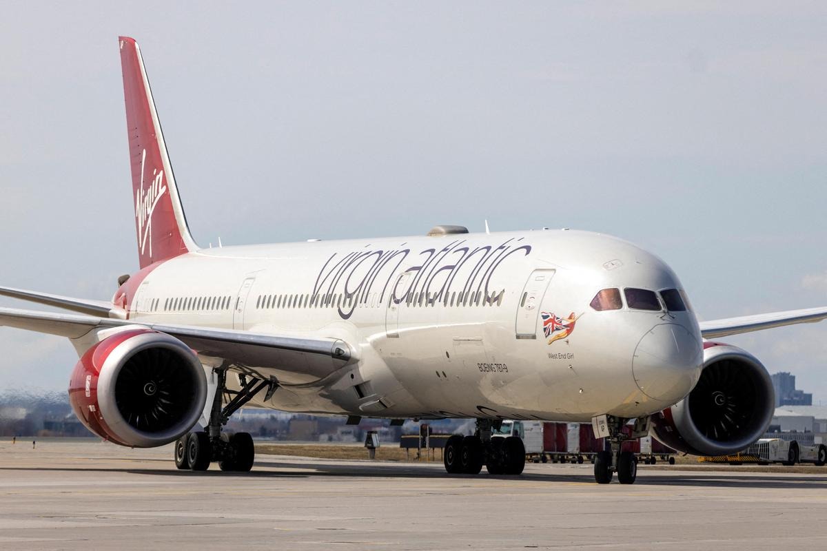 Safe Return: Technical Glitch Forces Virgin Atlantic Flight Back to Bengaluru Airport