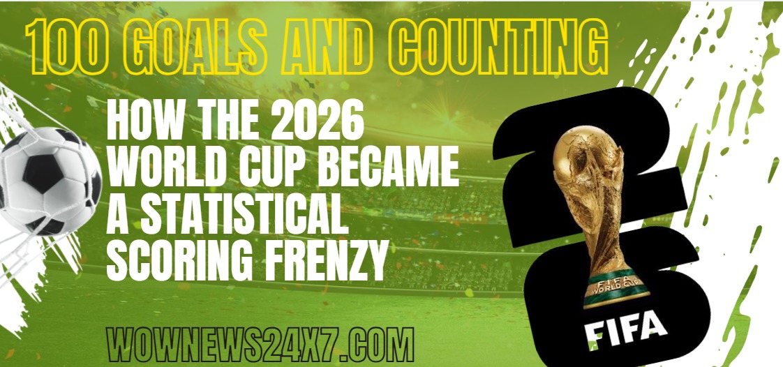 2026 FIFA World Cup Hits 100-Goal Milestone at Record Pace
