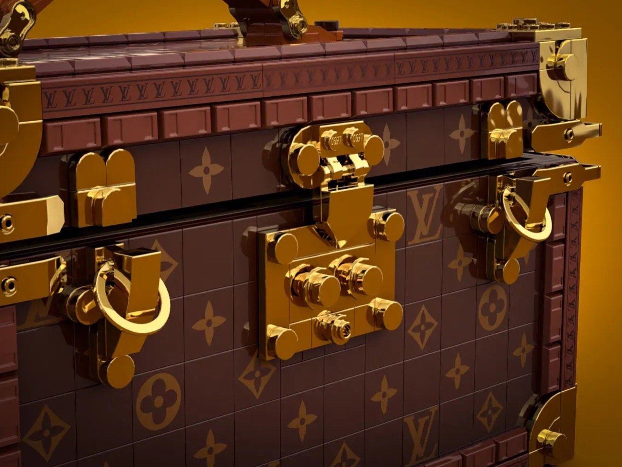 Brick by Luxe Brick: This 1,200-Piece LEGO Louis Vuitton Case Is a Mini Masterpiece