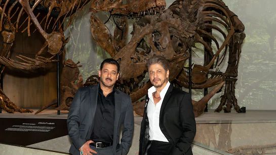 Stars Among Fossils: Shah Rukh Khan and Salman Khan Shine at Abu Dhabi’s Natural History Museum VIP Opening