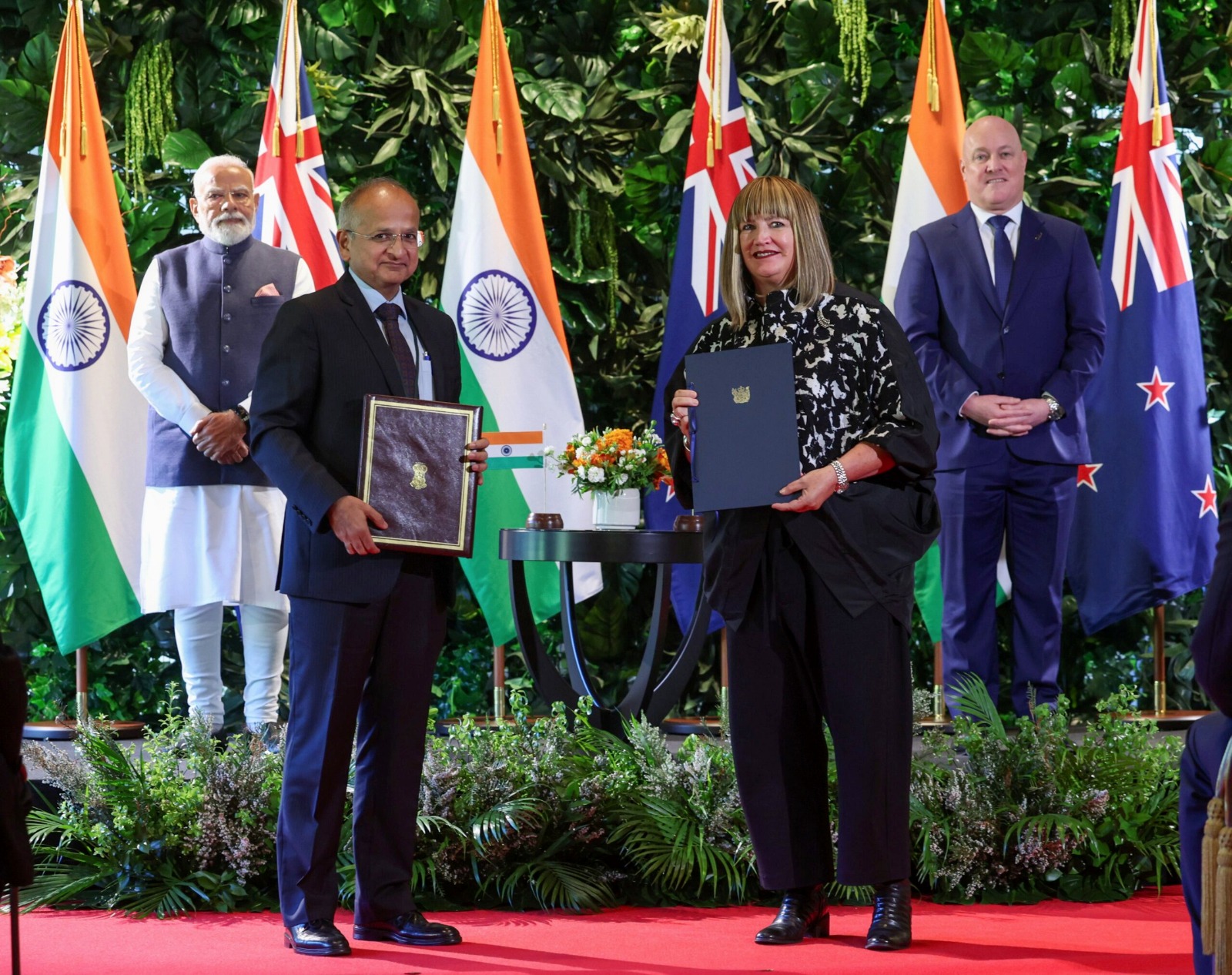 India, New Zealand Set ₹35,000 Cr Trade Target by 2030