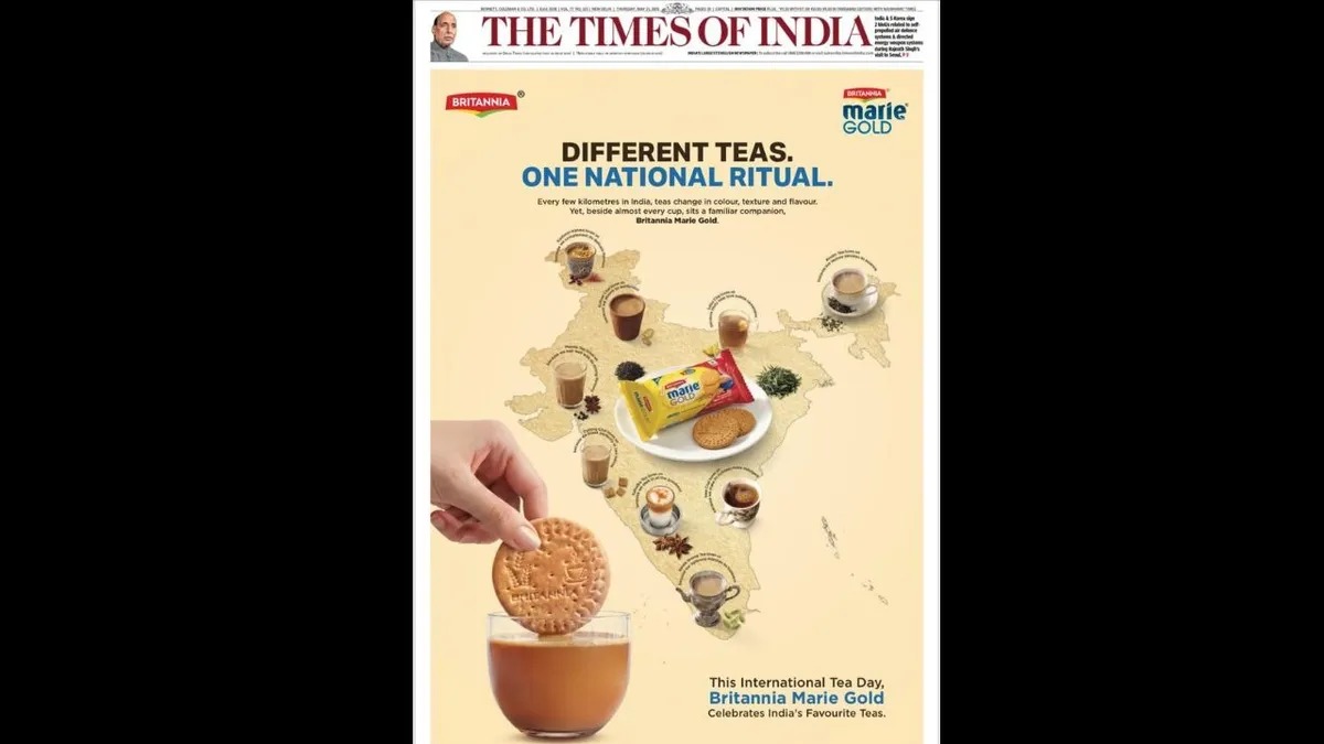 Britannia Marie Gold Puts India’s Tea-Time Map On The Front Page
