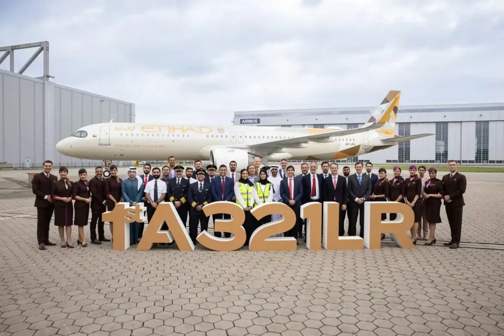 Airbus A321LR to Operate Etihad’s Three Weekly Flights to Luxembourg Starting October 2026