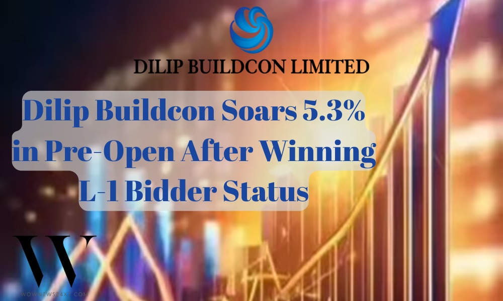 Dilip Buildcon Stock Jumps 5.3% in Pre-Open After Securing L-1 Bidder Status for Major Projects