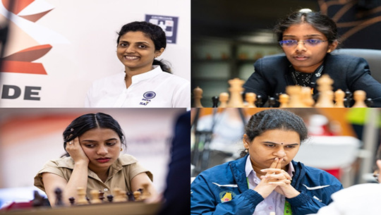 Indian Quartet Storms into FIDE Women’s World Cup Quarterfinals, Historic Feat Sets Stage for Semifinal Showdown