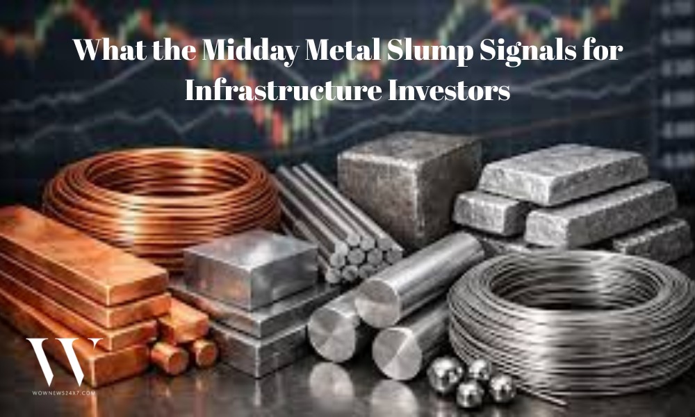 Nifty Metal Index Drops 1.8% in Midday Trade Amid Global Headwinds