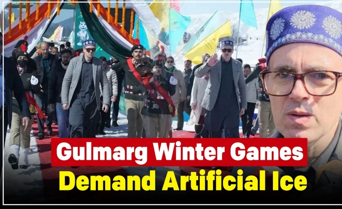 Khelo India Winter Games: Omar Advocates Artificial Snow In Gulmarg To Tackle Climate Change