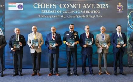 Indian Navy Reaffirms Commitment to Maritime Security at Chiefs' Conclave 2025