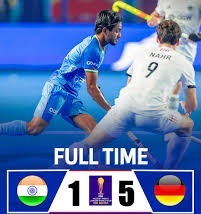 FIH Junior Hockey World Cup: India Falls 1-5 to Germany in Semifinal