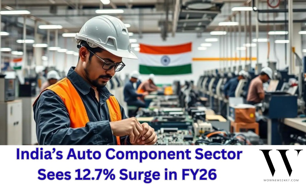 India’s Auto Component Sector Grows 12.7% in FY26