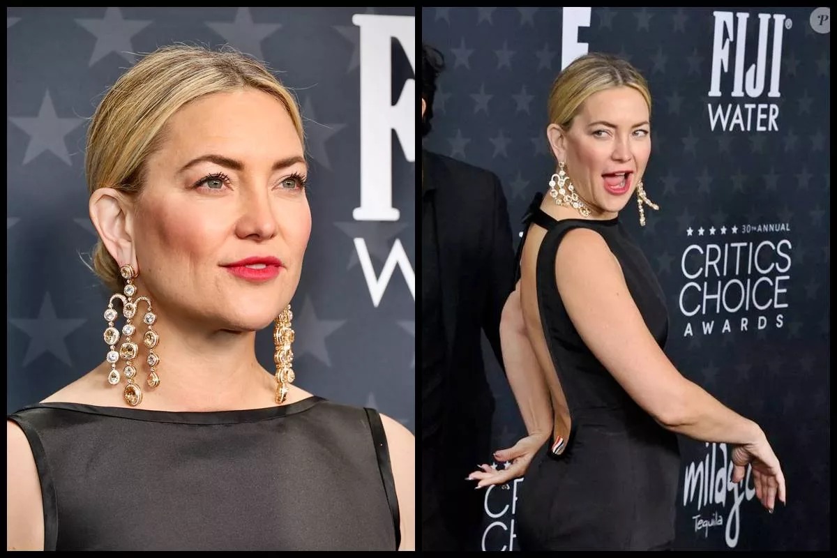 Hollywood Star Kate Hudson Dazzles in Sabyasachi Jewels at 2025 Critics Choice Awards