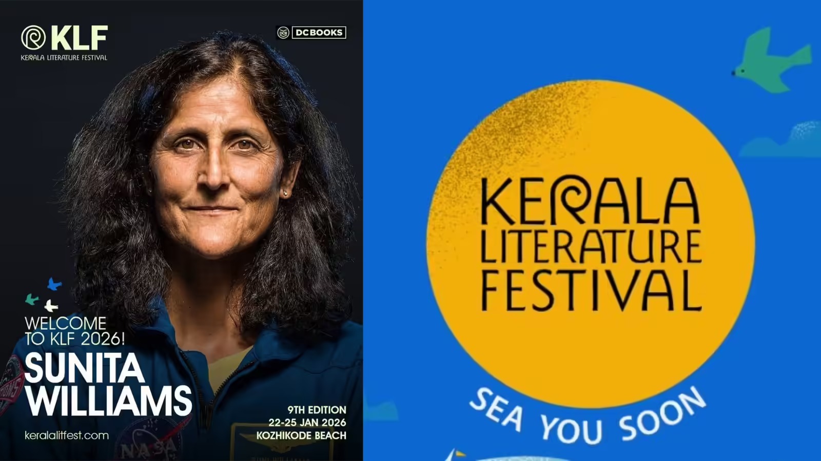 NASA Astronaut Sunita Williams To Attend Kerala Literature Festival 2026