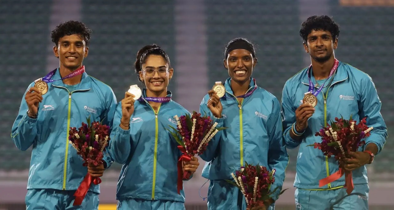 Track Stars Shine as India Clocks 24 Medals at Asian Championships