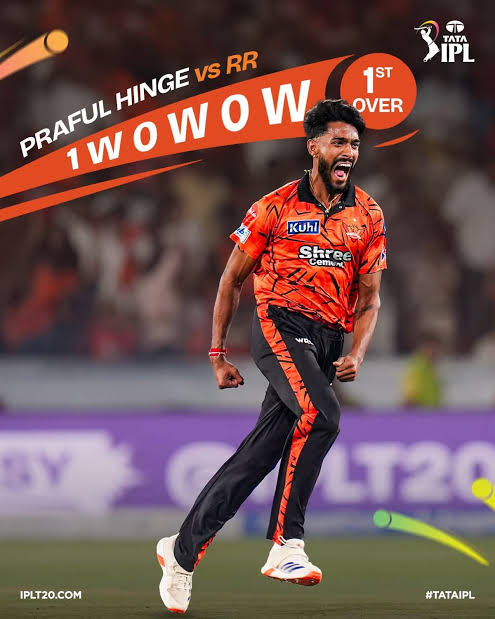 Sunrisers Hyderabad Invest In Youth: Praful Hinge Bags ₹30 Lakh Contract