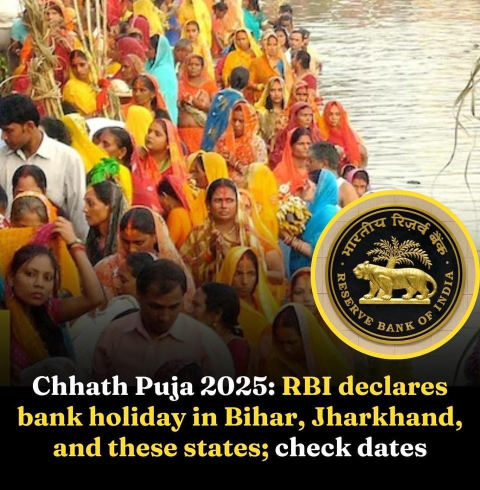RBI Hits Pause for the Sun God: Chhath Puja Shuts Banks in Devotional Belt