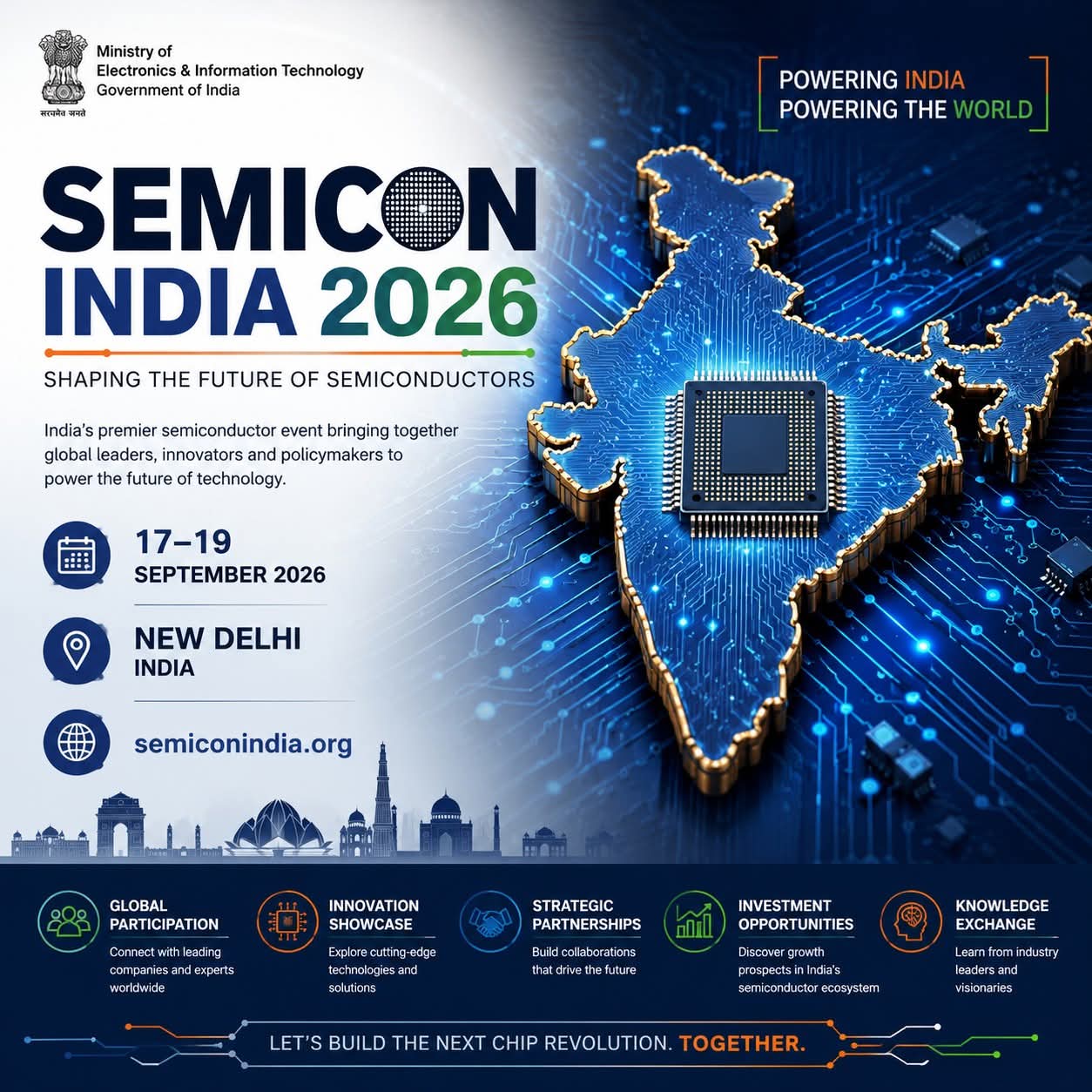 India Plugs Into the Global Chip Race With SEMICON India 2026 at Yashobhoomi