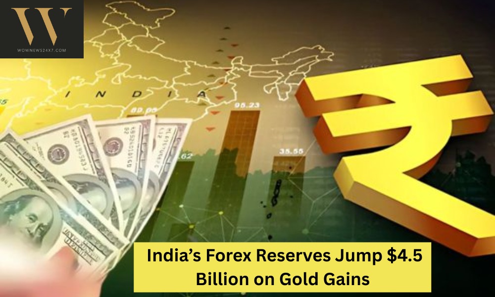 India’s Forex Reserves Soar by $4.5 Billion to Cross $702 Billion as Gold Reserves Shine Bright
