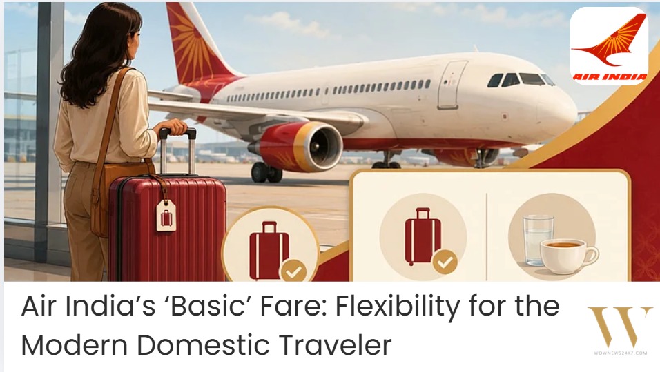 Air India Rolls Out New 'Basic' Fare for Domestic Economy Travelers