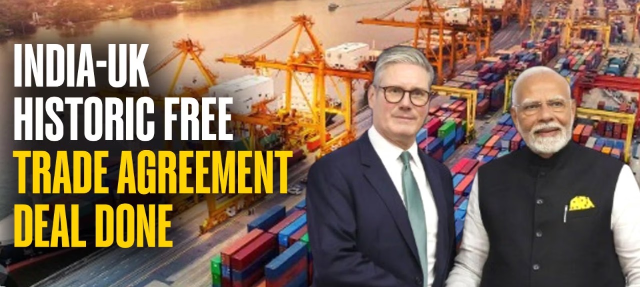 India Strikes Gold: 99% of Exports to UK Now Duty-Free in Mega Trade Deal