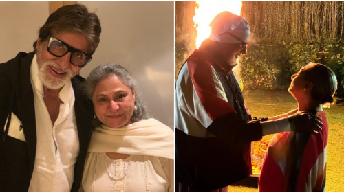 Love in Full Bloom: Amitabh & Jaya's Holika Dahan Moment Steals Hearts