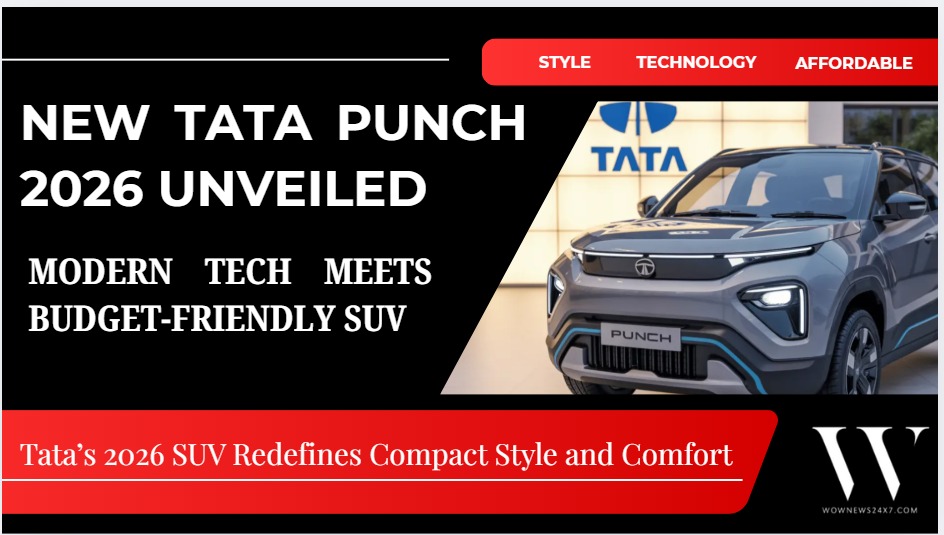 Revamped and Ready: Tata Punch 2026 Targets Young Buyers with Style and Smart Tech