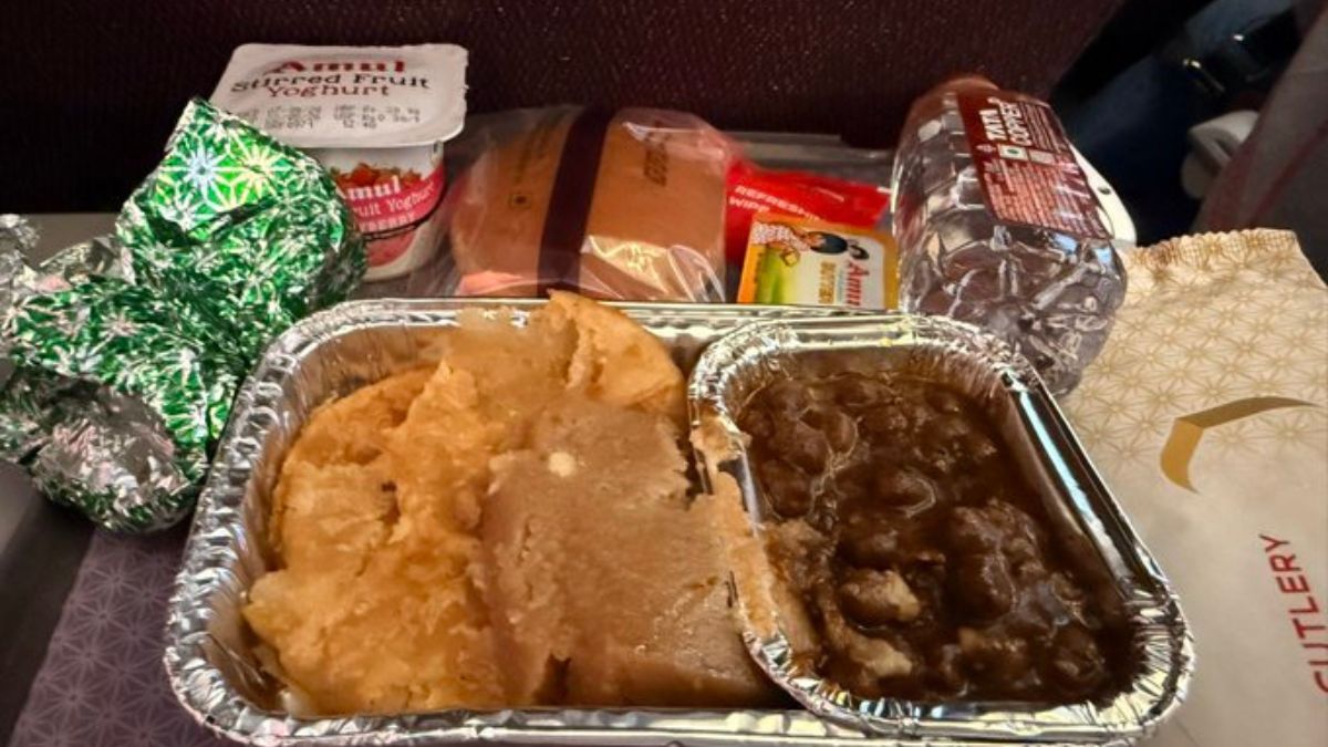 When Inflight Meal Feels Like Prasad: Air India’s Delhi–Bali Halwa-Puri-Chana Spread Gets “Bhandara” Tag