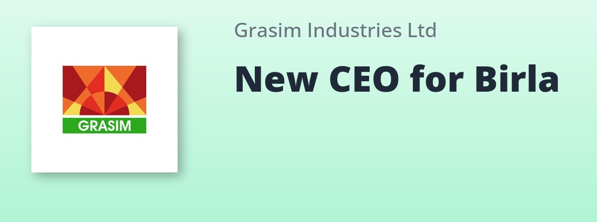 Grasim Hands the Brush to Sachin Sahay: Birla Opus Paints Gets a New CEO