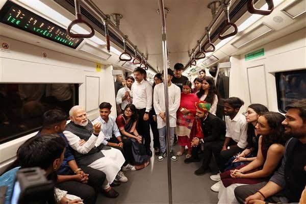 New Corridors, New Connectivity: PM Modi Flags Off Rs 33,500 Crore Delhi Infrastructure Push