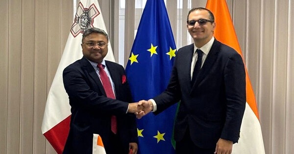 India And Malta Discuss Trade, Technology, And Energy Partnerships