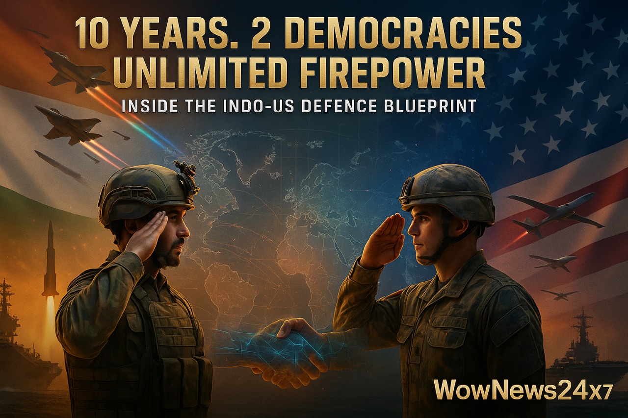 10 Years. 2 Democracies. Unlimited Firepower: Inside the Indo-US Defence Blueprint
