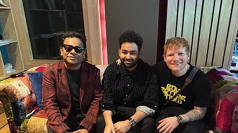 Ed Sheeran and AR Rahman Create Musical Magic in Chennai with Viral 'Shape of You' x 'Urvasi' Mashup