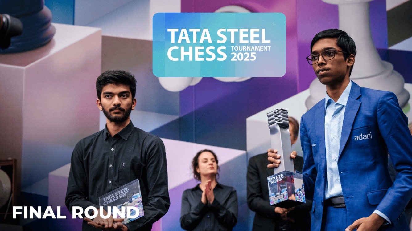 Praggnanandhaa Stuns Gukesh in Epic Tiebreaker to Claim Tata Steel Chess Title