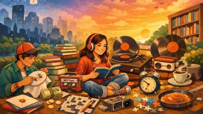 Analog Is The New Aesthetic: Gen Z’s Pushback Against Digital Burnout