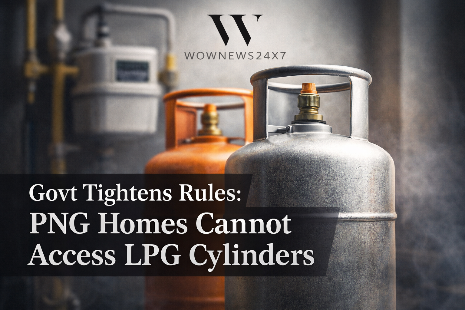 Govt Tightens Rules: PNG Homes Cannot Access LPG Cylinders