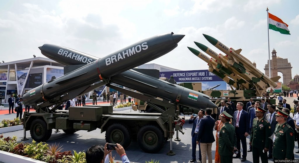 Missile Systems Drive Surge in India's Indigenous Defence Exports