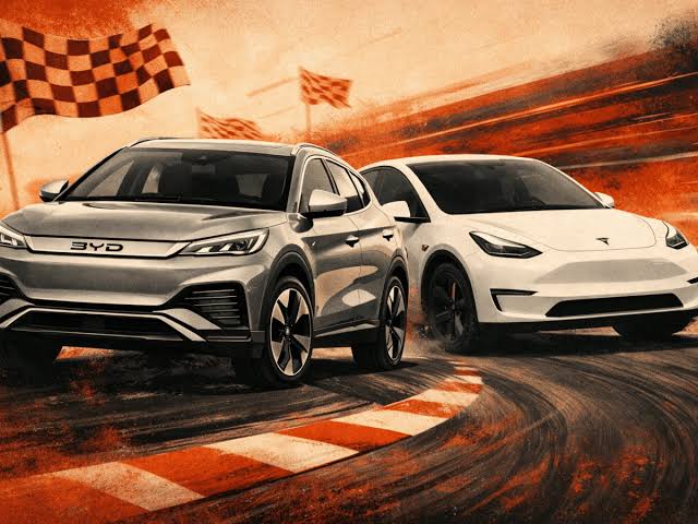 BYD Powers Ahead While Tesla Stalls In Britain’s EV Race