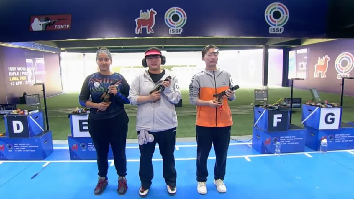 India Hits Bullseye in Peru: Shooters Take Aim at Third Place