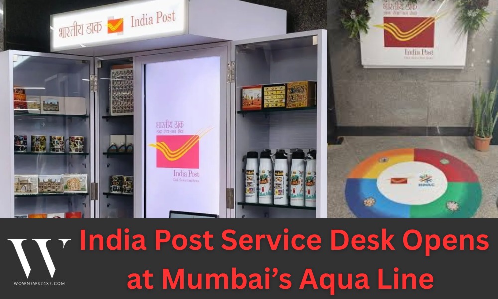 Postal Heritage Meets Metro Art: India Post Opens Desk at CSMT