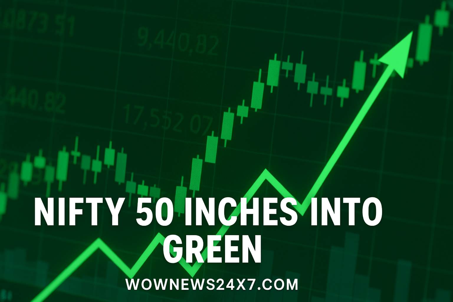 Nifty 50 Inches into Green: Benchmark Index Turns Positive Amid Mixed Sectoral Moves