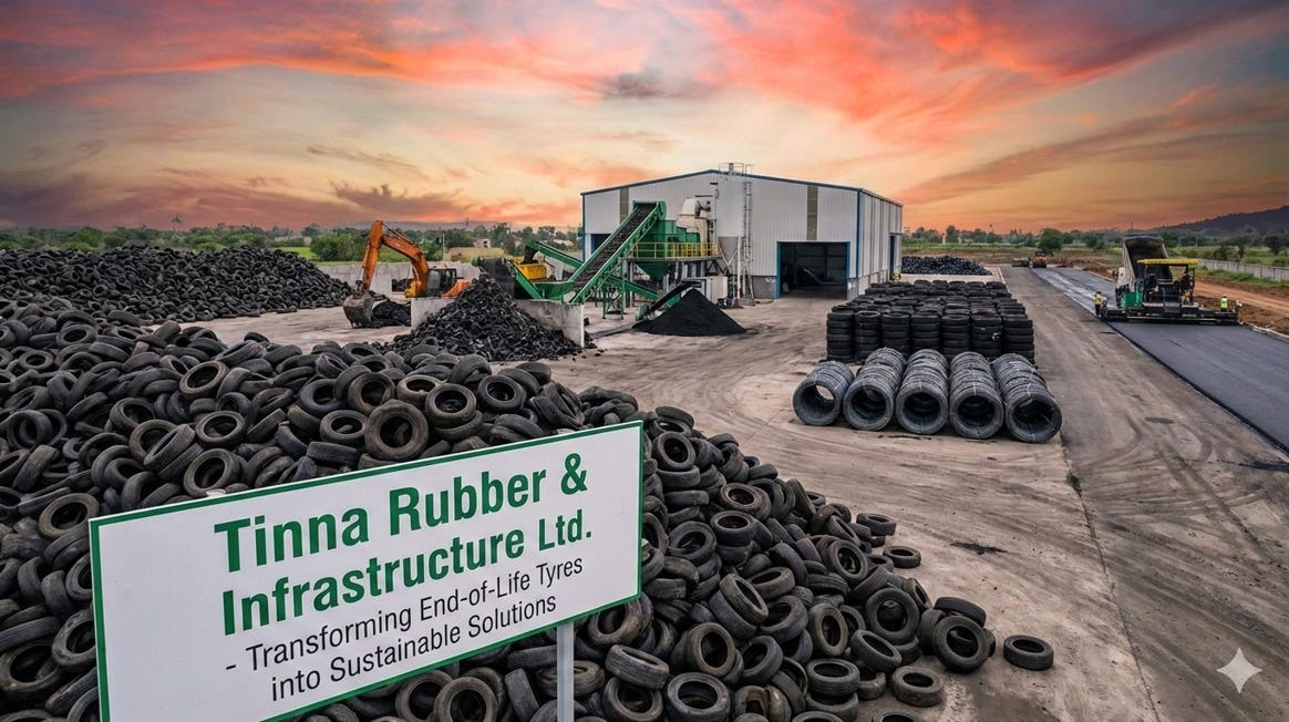 Tinna Rubber Reports Q1 Revenue of 1.56 Billion Rupees
