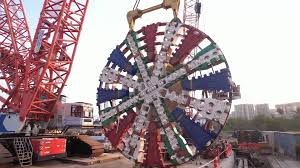 Mega Cutter In Mumbai: India Lowers Its Largest Rail TBM Head For Bullet Train Tunnel