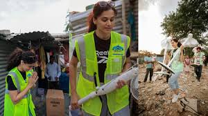Taapsee Pannu Steps Up to Beat the Heat for Underprivileged Families