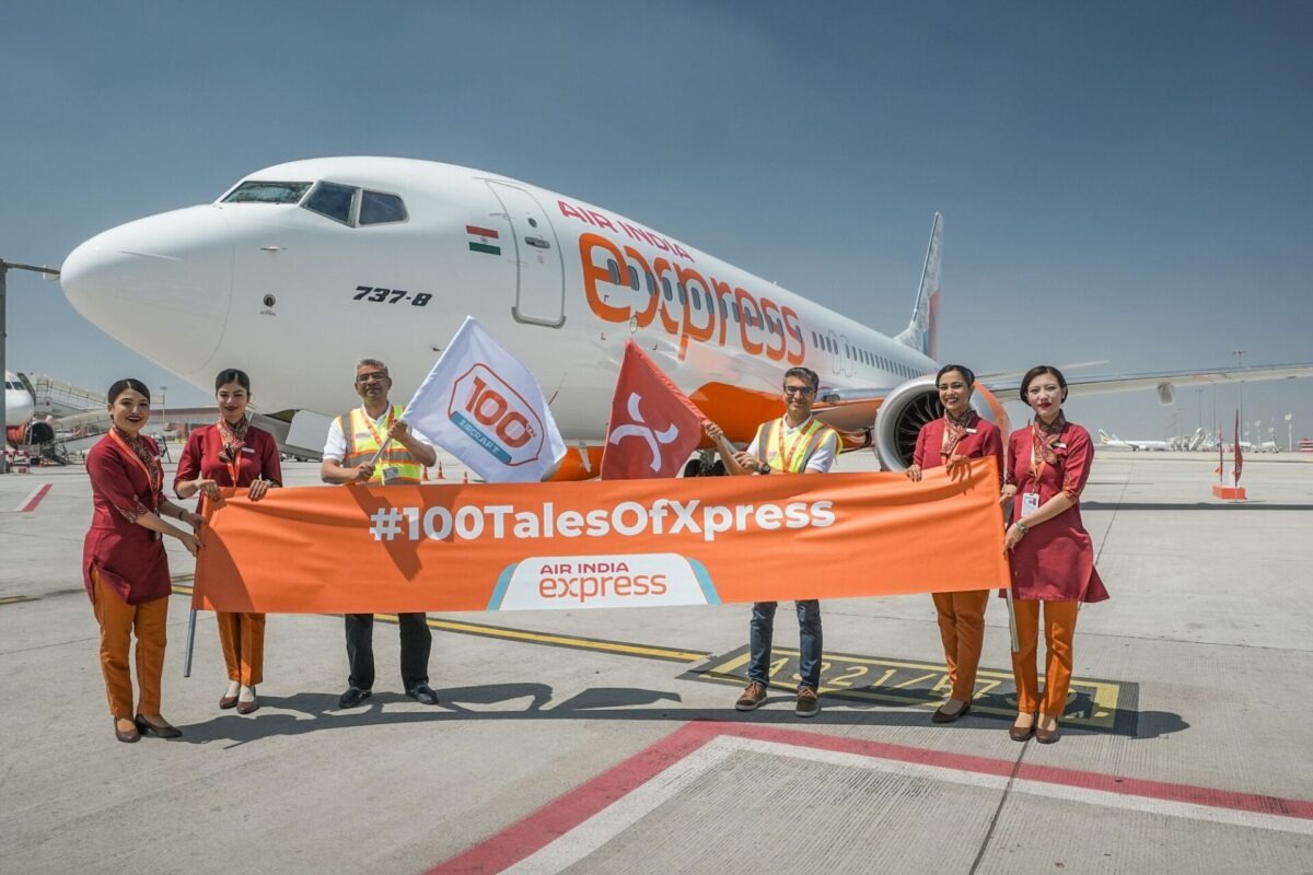 Air India Express Marks Milestone with First International Flight of VT-RNT Boeing 737-8 MAX to Muscat