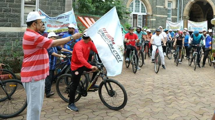 Mumbai on the Move: Western Railway’s Cycle Rally Champions Fitness for All