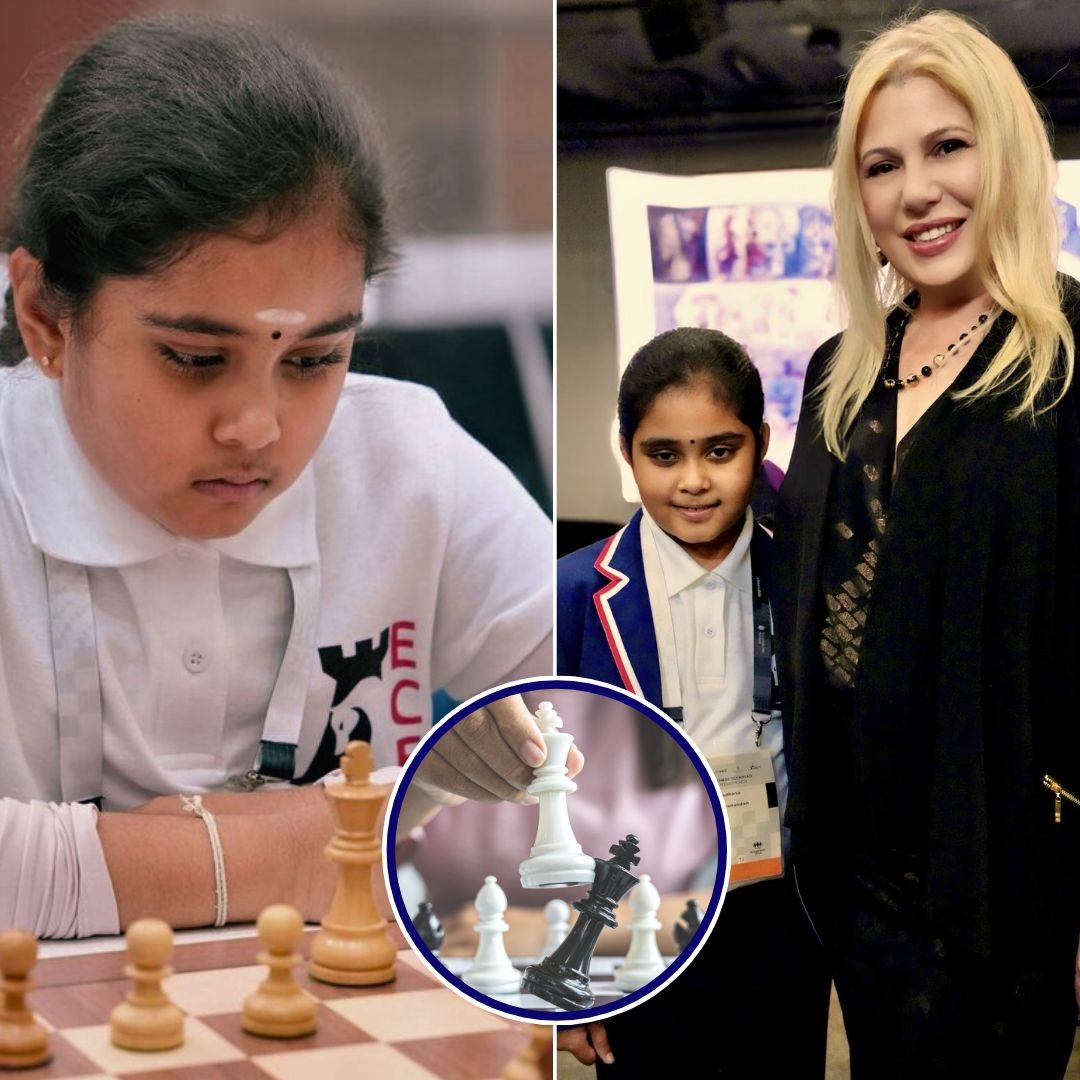 Checkmate at 10: Indian Girl Bodhana Sivanandan Shatters Chess Record by Defeating Grandmaster
